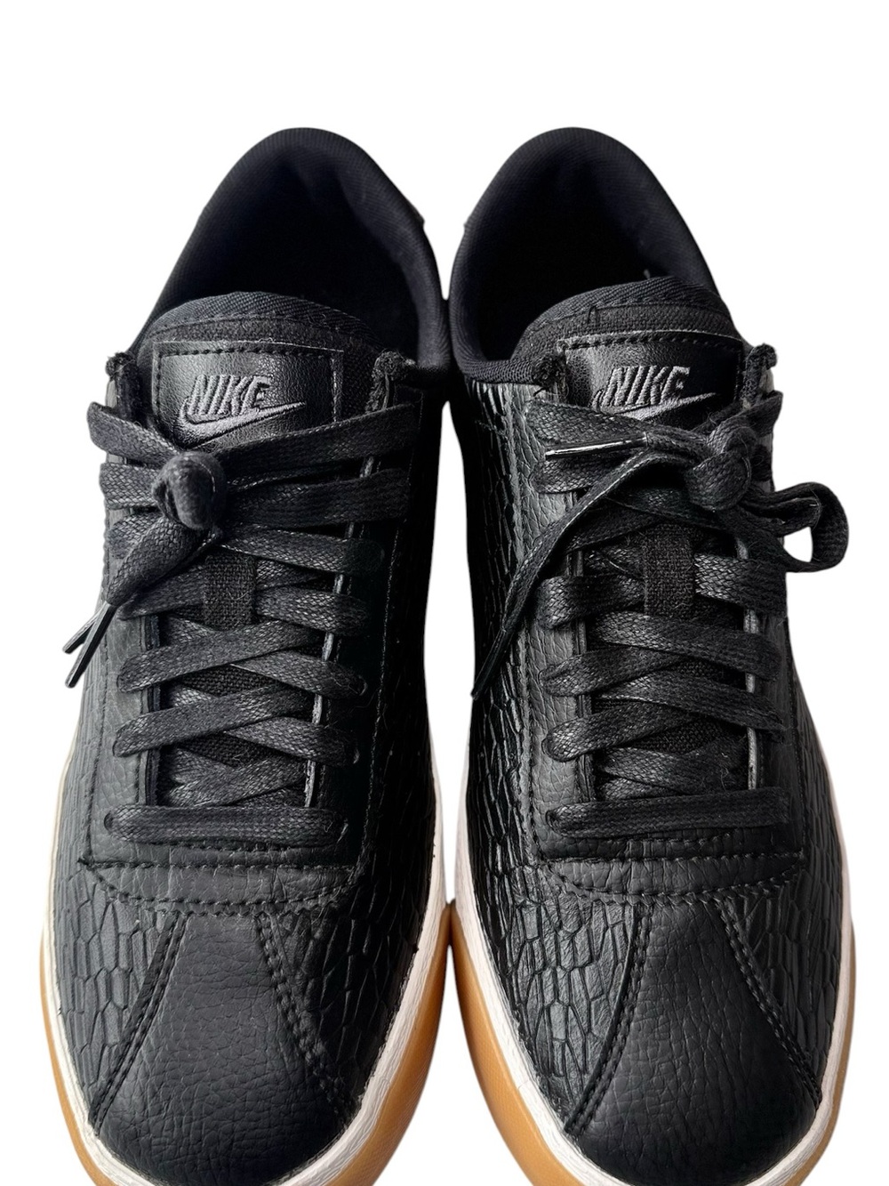 Women’s Nike Match Classic Premium Black Reptile Print Sneakers